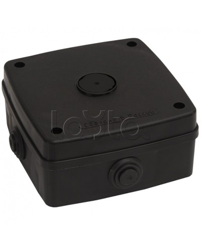 Монтажная коробка SLT МК-1 (черная) в Уссурийске Оборудование для видеонаблюдения Pintop.ru