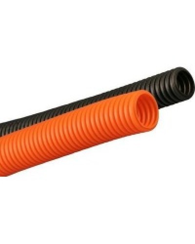Труба гофрированная ПНД 16 мм без зонда тяжёлая цвет оранжевый DKC 70516 в Уссурийске Труба гофрированная Pintop.ru