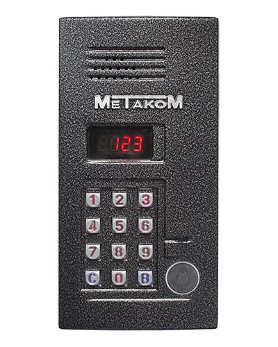 Блок вызова домофона Метаком MK2012-RFEV в Уссурийске Блоки вызова многоабонентные Pintop.ru