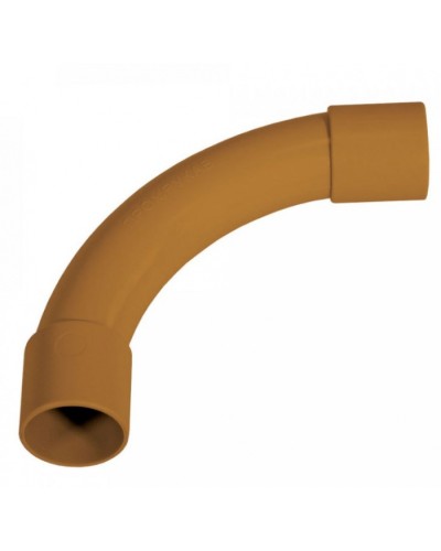 Соединитель угловой бук д32 (15шт/135шт уп/кор) Промрукав (PR13.0278) в Уссурийске Повороты, муфты, тройники Pintop.ru