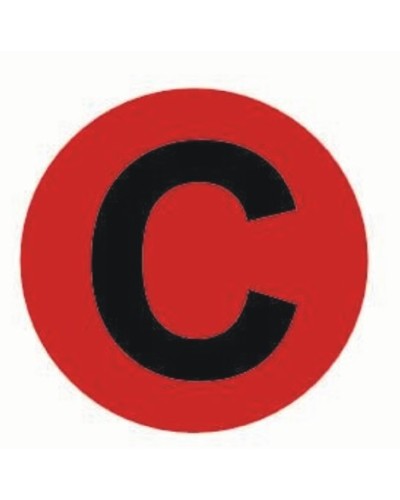 Наклейка C d=20мм EKF PROxima (an-2-9-2) в Уссурийске Аксессуары для стоек и шкафов Pintop.ru