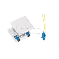 Розетка оптическая NIKOMAX NMF-WO02SCAS2-CS-WT