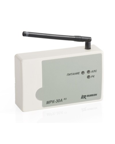 Модуль радиоканальный Рубеж МРК-30А прот.R3 в Уссурийске Адресная система пожарной сигнализации РУБЕЖ Pintop.ru