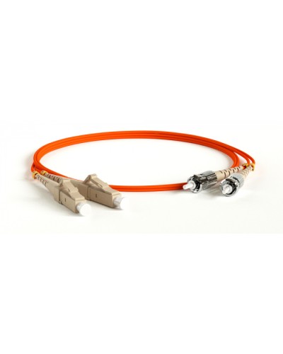 Патч-корд волоконно-оптический Hyperline FC-D2-50-SC/PR-ST/PR-H-15M-LSZH-OR в Уссурийске Патч-корды оптические Pintop.ru