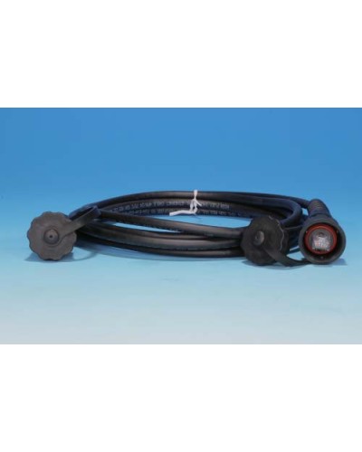 Патч-корд промышленный Hyperline PC-IE-LPM-UTP-RJ45-RJ45-C6-3M-BK в Уссурийске Патчкорды (медные) Pintop.ru