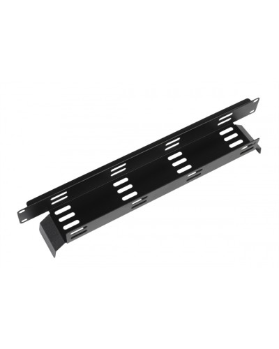 Лоток кабельный горизонтальный 19 ЦМО ГКО-Л-1-9005 в Уссурийске Аксессуары для стоек и шкафов Pintop.ru