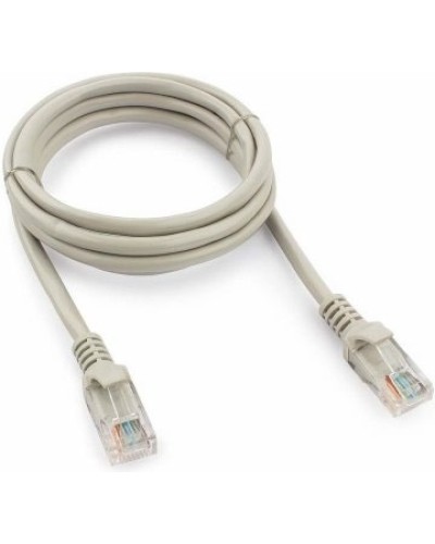 Патч-корд медный F/UTP, категория 5e, 26 AWG (0,48 мм), экранированный, LSZH, серый, 2 м в Уссурийске Патчкорды (медные) Pintop.ru
