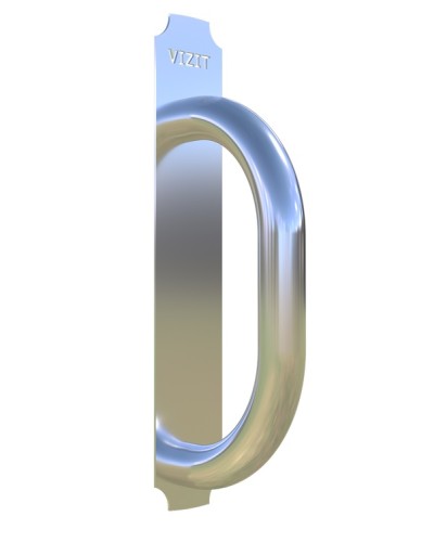 Дверная ручка наружная с декоративной накладкой Vizit PC-101-VIZIT в Уссурийске Аксессуары для многоабонентных систем Pintop.ru