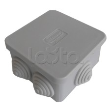 Коробка распределительная о/п 70х70х40, 6 вых Экопласт 44056-1