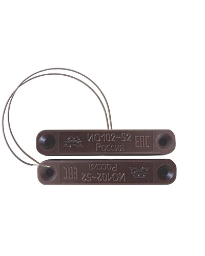 Извещатель охранный точечный магнитоконтактный Магнито-контакт ИО 102-52 (корпус ABS пластик) (Коричневый) в Уссурийске Извещатели охранные Pintop.ru