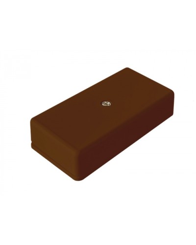 Ультракомпактная соединительная коробка КС-701 ЭСТЕТ (коричневый) Магнито-Контакт в Уссурийске Распределительные коробки Pintop.ru