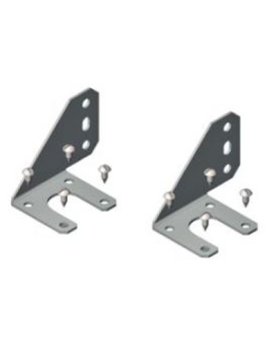 Угловые кронштейны для вертикального крепления базовых блоков питания Eurolan (60A-41-02-61BL) в Уссурийске Аксессуары для стоек и шкафов Pintop.ru