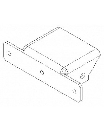 Накладка PERCo-MB-16.7 в Уссурийске Дополнительное оборудование для СКУД Pintop.ru