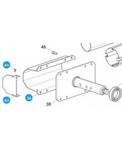 Плата LBC для MA7032 MA7034 Came 3199LBP7 в Уссурийске Запчасти для шлагбаумов и автоматики Pintop.ru