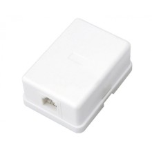 Розетка телефонная 1х6Р-4С (50шт/уп) REXANT 03-0001