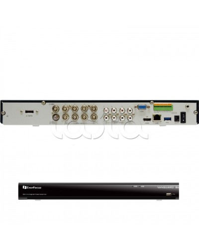 Видеорегистратор 8-канальный EverFocus VANGUARD II 8x4H в Уссурийске Видеорегистраторы гибридные Pintop.ru