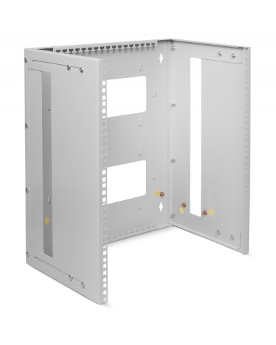 Кронштейн настенный 19 12U, цвет серый Cabeus NC-12U в Уссурийске Аксессуары для стоек и шкафов Pintop.ru