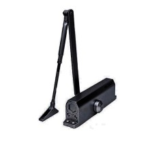 Доводчик NOTEDO DC-180 Лёгкий характер EN5/6/7, с рычажной тягой (чёрный)