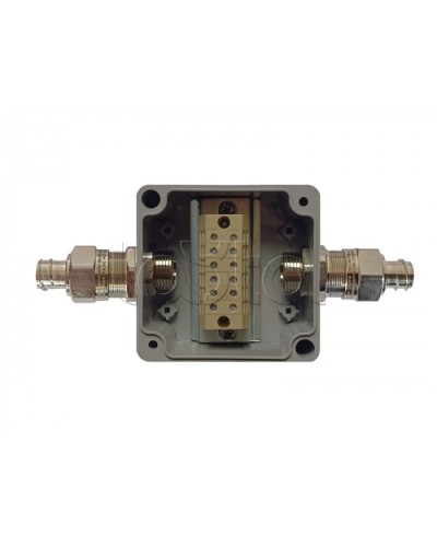 G366 А МВ (ввод провода в металлорукаве Ду15) К АЯКС IP66/IP65, 82x80x55 Магнито-контакт в Уссурийске Распределительные коробки Pintop.ru