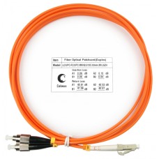 Шнур оптический duplex LC-FC 62,5/125 mm 2м LSZH Cabeus FOP-62-LC-FC-2m