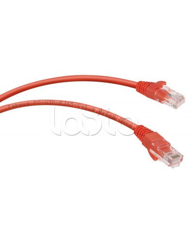 Патч-корд UTP, категория 6, 2 м, неэкранированный, красный Cabeus PC-UTP-RJ45-Cat.6-2m-RD в Уссурийске Патчкорды (медные) Pintop.ru