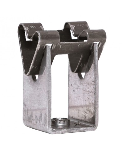 Держатель токоотвода металлический 35мм, L=20мм, Ni/Ni EKF PROxima (lp-d2115-20-ni) в Уссурийске Электротехническое оборудование Pintop.ru