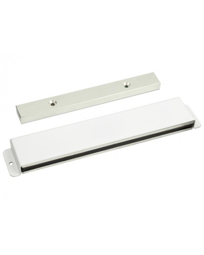 Замок электромагнитный миниатюрный Aler AL-80FU (12 В, белый) в Уссурийске Электромагнитные замки Pintop.ru