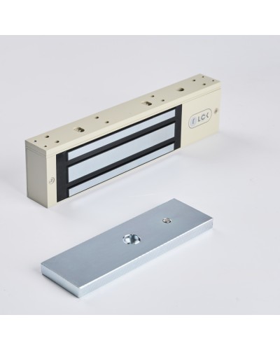 R-Lock RL-EM350-L0G - Электромагнитный замкок, 350кг, DC12/24B, цвет серый, RAL7032 (галечный серый) в Уссурийске Электромагнитные замки Pintop.ru