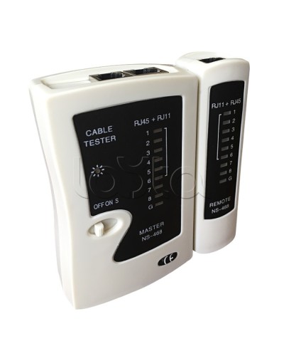 Тестер Кабеля RJ-45+RJ-11 (HT-C004) (TL-468) REXANT 12-1006 в Уссурийске Тестеры для систем видеонаблюдения Pintop.ru