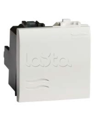 Выключатель типа кнопка, белый, 2мод. DKC 76022B в Уссурийске Аксессуары для стоек и шкафов Pintop.ru