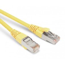 Патч-корд RJ45-RJ45, 4 пары, STP, кат.5е, LSZH (10м) Hyperline PC-LPM-STP-RJ45-RJ45-C5e-10M-LSZH-YL
