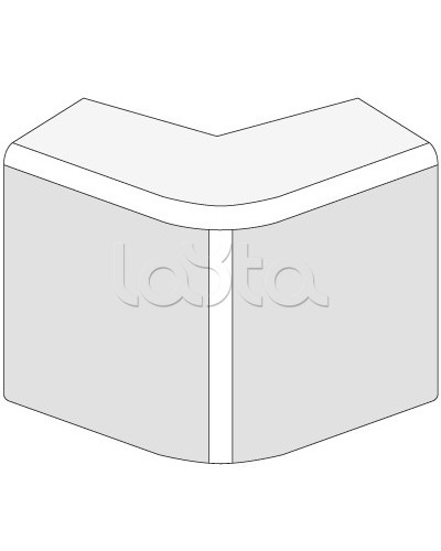 Угол внешний для миниканалов ТМС AEM 15x17 DKC 00403 в Уссурийске Аксессуары для кабель-канала Pintop.ru
