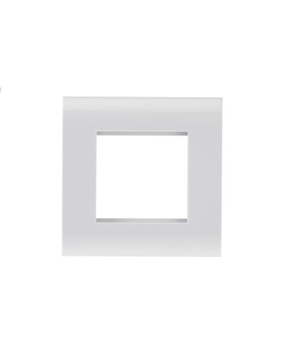 Панель лицевая 80х80 для модуля Mosaic, пластиковый суппорт 03-0131 в Уссурийске Вентиляторные модули Pintop.ru