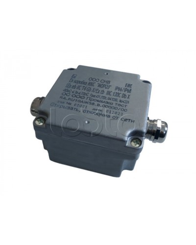 Металлическая коробка соединительная Магнито-контакт Ех коробка МКС «МОРОЗ» Ал ПЛ10 В1МВ25х1,5 6-12 ЛП в Уссурийске Комутационные взрывозащищенные коробки Pintop.ru