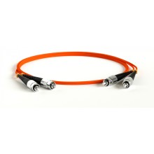 Патч-корд волоконно-оптический Hyperline FC-D2-50-FC/PR-FC/PR-H-1M-LSZH-OR