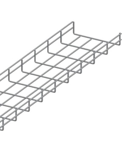 Лоток проволочный 50х300мм, Ф3.8мм, оцинкованный (3 м) LANMASTER LAN-MT50x300-3.8EZ в Уссурийске Кабельные лотки Pintop.ru