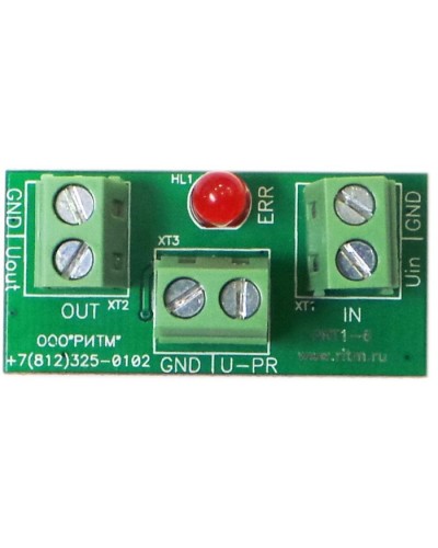 Одноканальный блок защиты от КЗ PRT1 Ritm в Уссурийске GSM мониторинг Ritm Pintop.ru