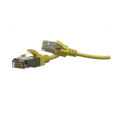 Патч-корд S/FTP Hyperline (PC-LPT-SFTP-RJ45-RJ45-C6-5M-LSZH-YL)