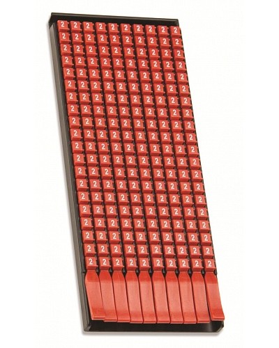 Маркер для кабеля сечением 4-6мм символ „9” DKC MKF9S3 в Уссурийске Крепежные изделия Pintop.ru