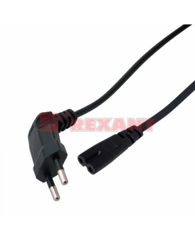 Шнур сетевой (угловая вилка) 2x0.75мм² 1.5М (10шт/уп) REXANT 11-1104 в Уссурийске Патч-корды и пигтейлы Pintop.ru