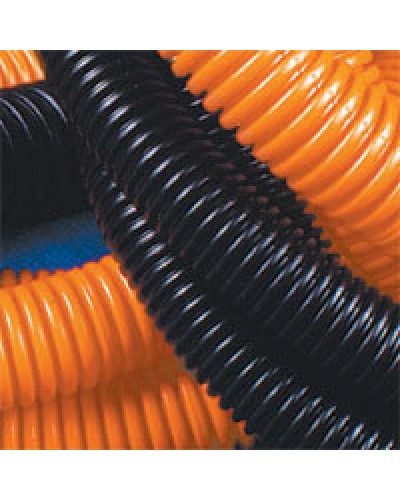 Труба гофрированная ПНД 20 мм с протяжкой тяжёлая DKC 71520 (100 м) в Уссурийске Труба гофрированная Pintop.ru