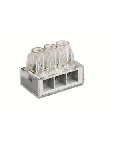 Колодка клеммная соединительная 3х6 мм. DKC B163 в Уссурийске Клеммные колодки Pintop.ru