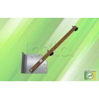 Узел крепления верхнего и нижнего проводов ЧЭ в верхней части заграждения, «козырек»Омега микродизайн УК-02Пст