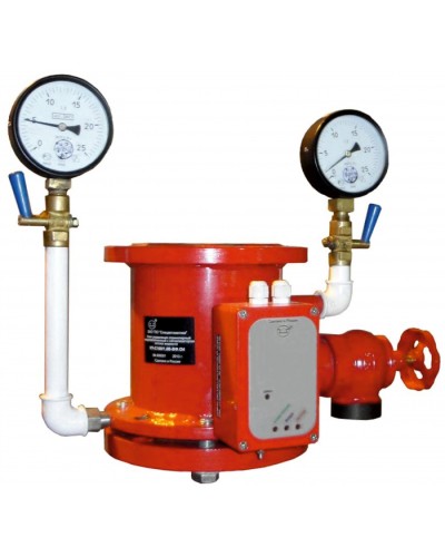 Узел управления спринклерный водозаполненный Спецавтоматика УУ-С100/1,6В-ВФ.О4 - Шалтан в Уссурийске Устройства пуска водяного пожаротушения Pintop.ru