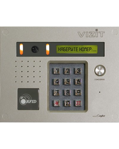 Блок вызова домофона Vizit БВД-432RCB в Уссурийске Блоки вызова многоабонентные Pintop.ru