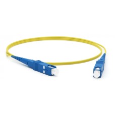 Патч-корд волоконно-оптический Hyperline FC-S2-9-SC/UR-SC/UR-H-2M-LSZH-YL