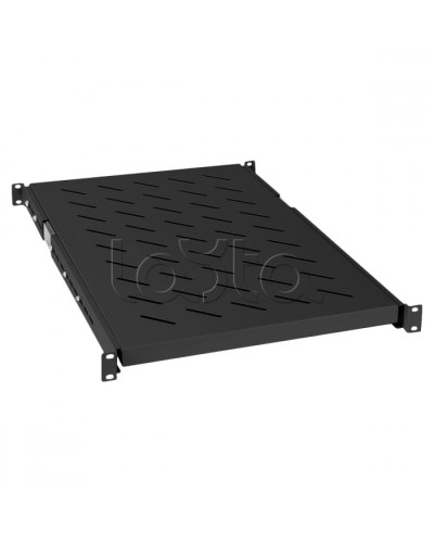 Полка выдвижная для шкафов и стоек глубиной 1000 мм (чёрный) Cabeus JE05-1000-BK в Уссурийске Полки для шкафов и стоек Pintop.ru