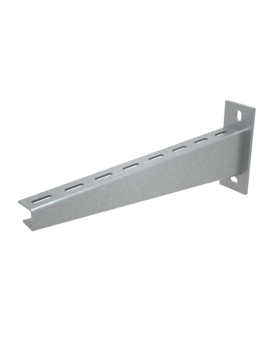 Консоль сварная усиленная тяжелая 400 мм INOX304 КМ-Профиль (KSUT400 INOX304) в Уссурийске Аксессуары для лотков Pintop.ru