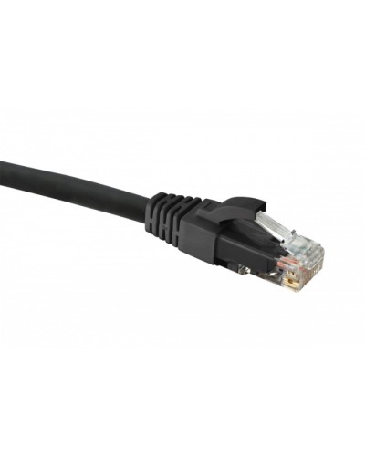 Коммутационный шнур категории 5e, U/UTP,LSZH, T568B, черный, 5,0 м Eurolan (21D-U5-05BL) в Уссурийске Патчкорды (медные) Pintop.ru