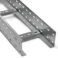 Лоток лестничный PTK-Line ЛМЛО 300x80 (1,2 мм) (3м) ПожТехКабель (650-015)